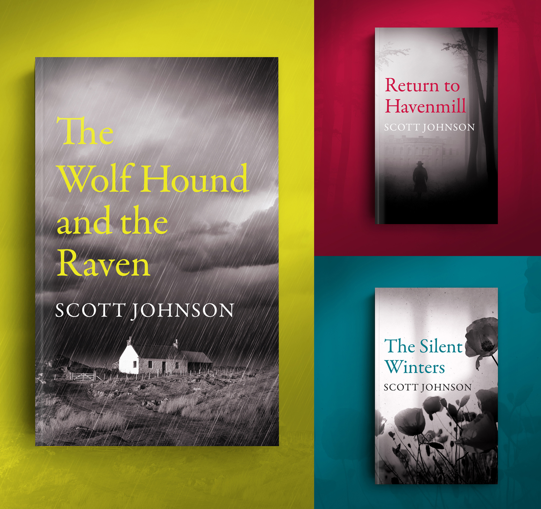 The Wolf Hound and the Raven paperback trilogy